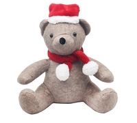 Lesser & Pavey Xmas Sheep Doorstop for Festive Home Decor | Adorable Christmas Sheep Doorstop with Holiday Details | Decorative & Functional Door Holder | Lovely Gift for Christmas Cheer