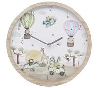 Lesser & Payvey Dream Big Wooden Clock Decorative Wall Clock for Home Office Kids Room Silent Display Clock for Living Room Bedroom Stylish Gift