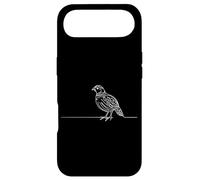 Lesser Prairie-Chicken Line Art Birdwatcher Case for iPhone Air