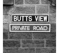 Lesser Spotted Britain Butts View Art Print