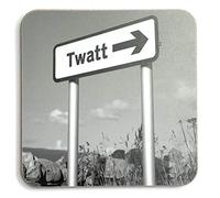 Lesser Spotted Britain Twatt Coaster