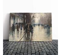 Lesser URY Under The Lime Trees Canvas Print | Gallery Wrapped 30mm Frame Wall Art | 24x16 inches | Ready to Hang | Modern Landscape Picture | Living Room Bedroom Lounge Office