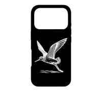 Lesser Yellowlegs Line Art Birdwatcher Case for iPhone 17 Pro