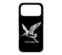 Lesser Yellowlegs Line Art Birdwatcher Case for iPhone 17 Pro Max