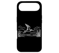 Lesser Yellowlegs Line Art Birdwatcher Case for iPhone Air
