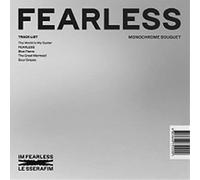 LESSERAFIM - LE SSERAFIM FEARLESS 1st Mini Album ( MONOCHROME BOUQUET Ver. ) ( In D+Lyric Book+2 Double-sided Photo Card+Post Card ) SEALED