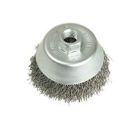 Lessmann 421.164 Cup Brush 60mm M10 x 0.30 Steel Wire