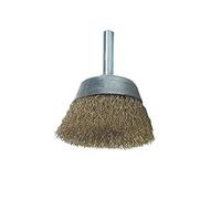 Lessmann Brass Cup Brush DIY 50mm x .20 Wire