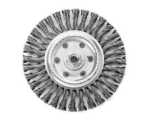 Lessman Knot Wheel Brush D115 X W12 X M14 0.35