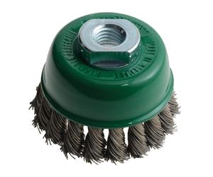 Lessman LES482817 Knot Cup Brush 65 x M14 x 20 x 0.5 Stainless Wire