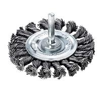 Lessman Steel Wire Knot Wheel Brush 75mmx0.50
