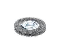 Lessmann 345.162 Wheel Brush D150mm x W23-25 x 50 Bore Set 3 Steel Wire 0.30