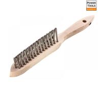 Lessmann Rivet Brush 0.35 Stainless Steel Wire