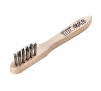 Lessmann 125.241 Spark Plug Brush 3 Row Stainless Steel Wire
