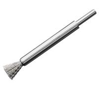 Lessmann End Brush with Shank 12 x 120mm, 0.30 Steel Wire LES458161