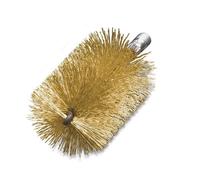Lessmann 30mm Brass Wire Threaded Tube Brush For Cleaning And Maintenance