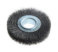 Lessmann 323.162 Wheel Brush D100Mm X W20-22 X 30 Bore Set 1 Steel Wire 0.30