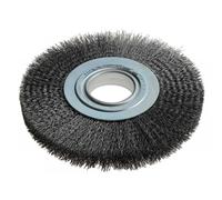 Lessmann 365.172 Wheel Brush D200mm x W25-27 x 50 Bore Set 3 Steel Wire 0.30