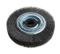 Lessmann 366.163 Wheel Brush D200mm x W40-45 x 80 Bore Set 4 +1 Steel Wire 0.30