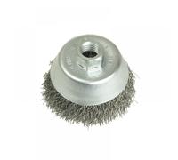 Lessmann Cup Brush 60mm M10, 0.30 Steel Wire