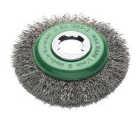 Lessmann X Lock Non Sparking Crimped Stainless Steel Wire Wheel 115mm X-Lock