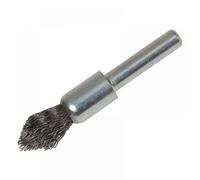 Lessmann Pointed End Brush with Shank 12/60 x 20mm, 0.30 Steel Wire LES451162