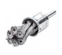 Lessmann 454.278 Knot End Brush With Shank 22Mm 0.35 Steel Wire