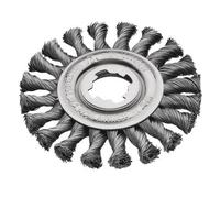 Lessmann 472.21X X-Lock Steel Knot Wheel Brush 115Mm Non Spark