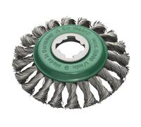 Lessmann X-Lock Knot Stainless Steel Bevel Brush 115mm Non Spark