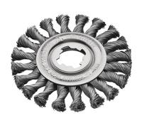 Lessmann X Lock Non Sparking Knotted Wire Wheel 125mm X-Lock
