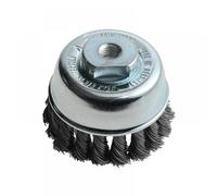 Lessmann Knot Cup Brush 65mm M10x2.0, 0.50 Steel Wire