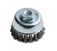 Lessmann 482.217 Knot Cup Brush 65Mm M14X2.0 0.50 Steel Wire