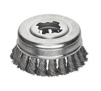 Lessmann 483.21X X-Lock Steel Knot Cup Brush 85Mm Non Spark