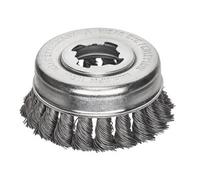 Lessmann 483.21X X-Lock Steel Knot Cup Brush 85mm Non Spark Les48321X
