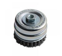 Lessmann 0.5 Steel Wire Knot Cup Brush 100mm M14 x 2.0 Thread