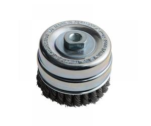 Lessmann 486.217 Knot Cup Brush 100Mm M14X2.0 0.50 Steel Wire*