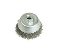 Lessmann Cup Brush 125mm M14, 0.35 Steel Wire
