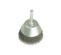 Lessmann 437.162 Cup Brush With Shank D70Mm X H25 0.30 Steel Wire