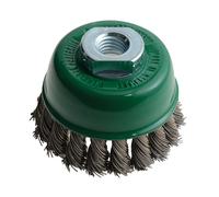 Lessman LES482817 Knot Cup Brush 65 x M14 x 20 x 0.5 Stainless Wire