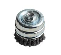 Lessmann Knot Cup Brush 80mm M14x2, 0.50 Steel Wire* LES484217