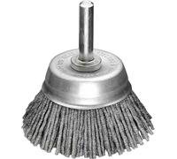 Lessmann Nylon Wire DIY Cup Brush 75mm 6mm Shank