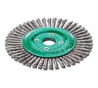 Lessmann Pipeline Brush 40 Knots 125 x 22.2mm Bore Stainless Steel Wire LES47380