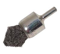 Lessmann Pointed End Brush with Shank 23/68 X 25MM, 0.30 Steel Wire