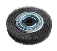 Lessmann Steel Wire Wheel Brush Set 200mm For Surface Finishing