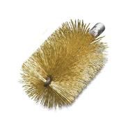Lessmann Threaded Tube Brush 30mm Brass Wire