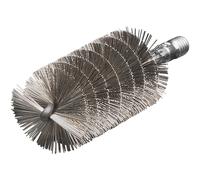 Lessmann Threaded Tube Brush 30mm Stainless Steel Wire