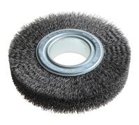 Lessmann Wheel Brush D150mm x W30-32 x 50 Bore Set 3 Steel Wire 0.30