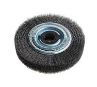 Lessmann 366.163 Wheel Brush D200mm X W40-45 X 80 Bore Set 4 +1 Steel Wire 0.30 Les366163