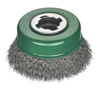 Lessmann X Lock Non Sparking Crimped Stainless Steel Wire Brush