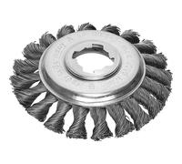 Lessmann X Lock Non Sparking Knotted Wire Wheel 115mm X-Lock